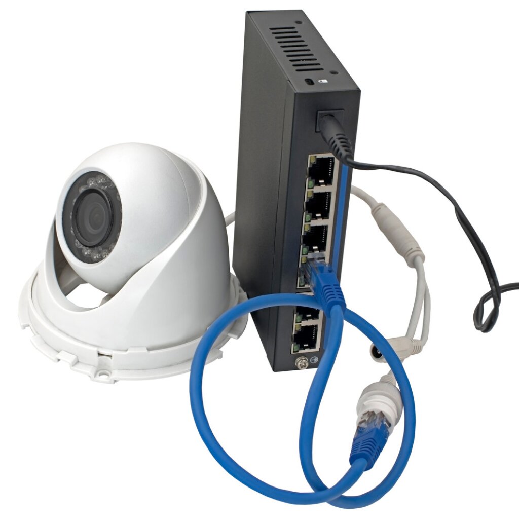 image of CCTV camera.