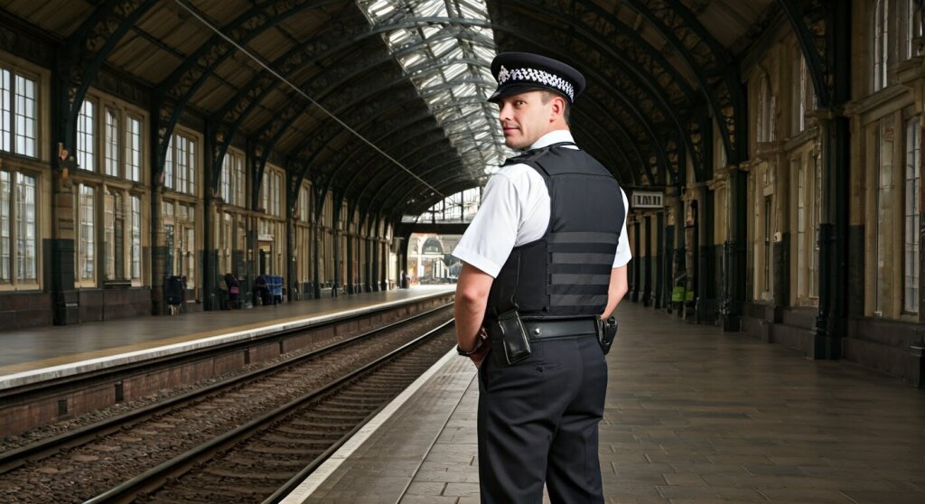 Fare dodgers detection transport police.