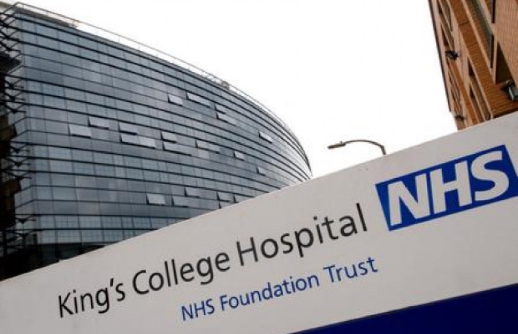 Sign that reads “King’s College Hospital NHS Foundation Trust”.