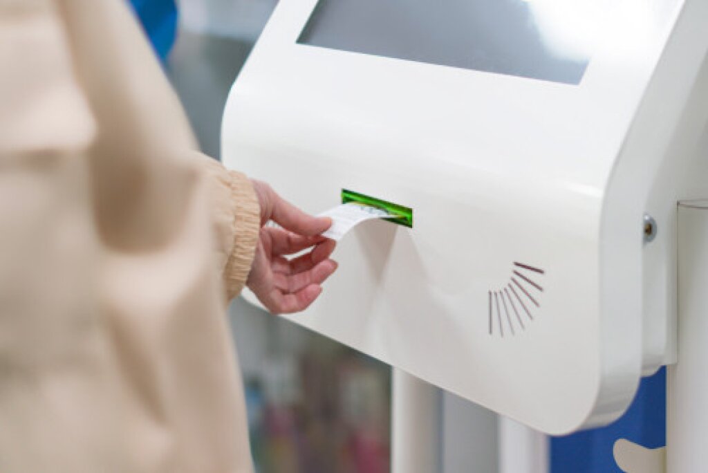 image of ticket machine.
