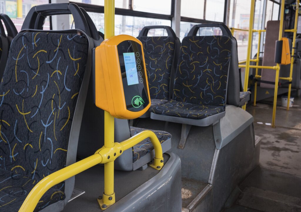 Fare evasion on trains.